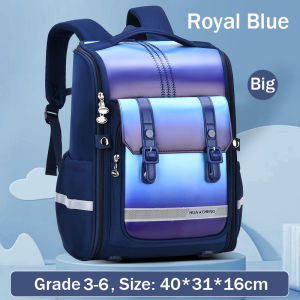 2024 new British style childrens school bag waterproof backpack large capacity student school bag