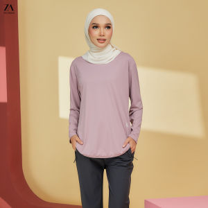 ZOE ARISAH Meiska Training Shirt Muslimah Baju UV Protection Sukan Sport SPF50 Water Resistance Blouse Murah ZOE ARISSA