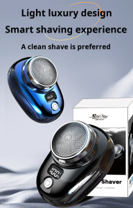 Portable Digital Multi-Function Razor mini shaver with battery display