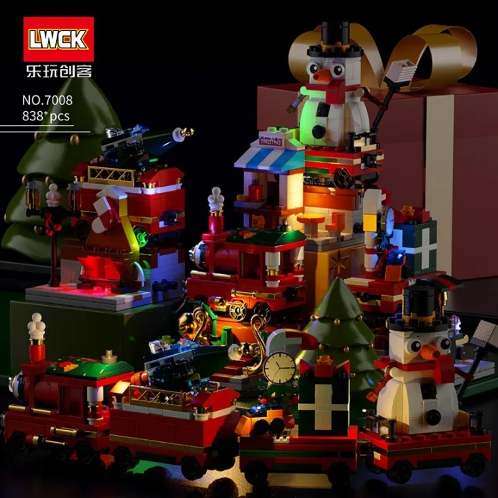LWCK%207008%20Christmas%20Train%204-in-1%20set%20Festive%20Merry%20Street%20View%20Building%20Block%20%E5%9C%A3%E8%AF%9E%E8%8A%82%E5%BA%86%E7%A7%AF%E6%9C%A8%E5%A5%97%E8%A3%85%20Permainan%20eBuild%20-%20Image%205