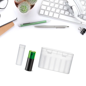 Không thấm nước hộp lưu trữ cho 1 cái hoặc 6 cái AA AAA 18650 pin di động chủ trường hợp bảo vệ tổ chức