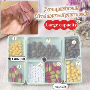 Creative folding small medicine box with flip cover storage box