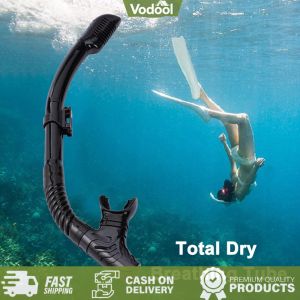 [VSC] Diving Snorkel Underwater Diving Air Tube Silicone Mouthpiece Diving Air Breathing Tube Breathing Tube Swimming Equipments for Men Women