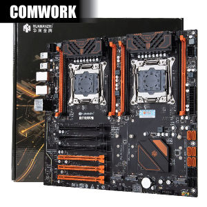 เมนบอร์ด HUANANZHI X99 F8D PLUS E-ATX LGA 2011-3 DUAL CPU WORKSTATION SERVER MAINBOARD MOTHERBOARD CPU XEON COMWORK