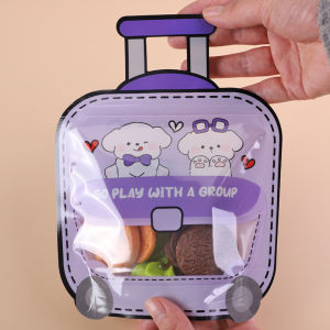 Gift bag handbag birthday gift bag packaging bag goodie bag 3D ziplock plastik 19 x 20 cm Anti Air