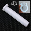 For HONDA Beat Fi Click ADV 150 Double Accelerator Cable Holes Throttle Grip Tube Handle Throttle Pipe White Plastic. 