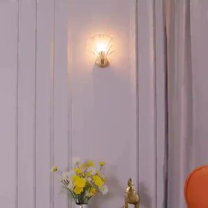High End Shell Crystal Lamp For Bedroom Living Room Staircase Nordic Background