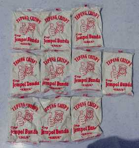 PROMO TEPUNG CRISPY CAP JEMPOL BUNDA LANGSUNG PABRIK isi 10 Sachet