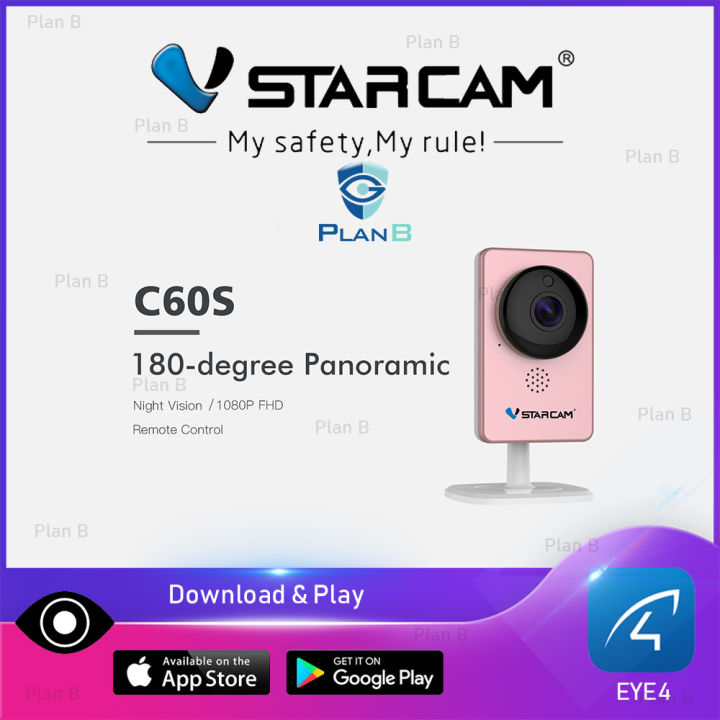 Plan B) VSTARCAM IP Camera C60S WIDE ANGLE IP CAMERA Infrared