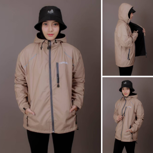JAKET PARASUT PRIA DAN WANITA WATERPROOF M L XL MODEL CHEST BRANDED THE BOJIEL / JAKET OUTDOOR COWOK CEWEK