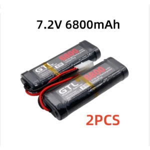 7.2VBattery 6800mah NiMH Replacement RC Battery for RC Toys Racing Cars Boat Aircraft 7.2v Ni-Mh Baterias with Tamiya Co
