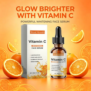 new Vitamin C Face Serum Vegan Brightening Radiance Essence For Improve Dullness Even Skin Tone Hydrating Antioxidant Serum hot