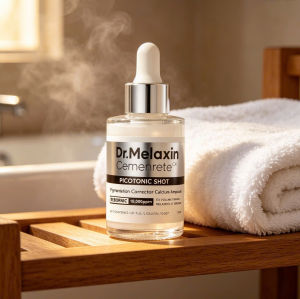 Dr.Melaxin Cemenrete Picotonic Shot Canxi Serum để làm săn chắc mật độ collagen serum Ngay cả tông màu da & da trong suốt Chống lão hóa Chăm sóc vết thâm 1.01 fl.oz.