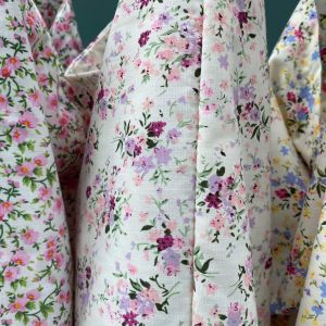 กระเป๋าผ้าลายดอกไม้ ลุคลูกคุณหนู ละมุน เรียบร้อย🦢