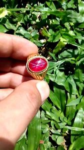 CINCIN BATU RUBY AMERICAN STAR TOP QUALITY