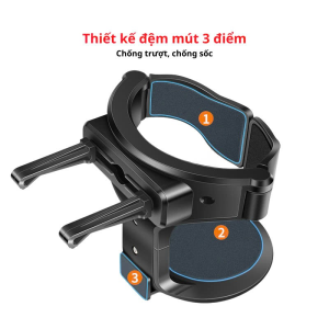 Giá Đỡ Cốc Nước Nhỏ Gọn Gắn Trên Xe Ô Tô Giá Đỡ Bình Nước Tiện Lợi Đa Năng