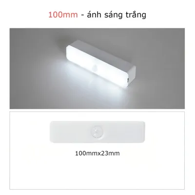Đèn led cảm biến chuyển động đèn ngủ không dây cổng sạc usb gắn tường tủ bếp nhà vệ sinh cầu thang ALLIN