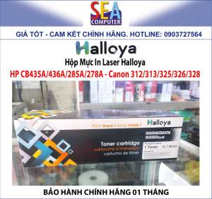 Hộp Mực In Laser Halloya Dành Cho HP CB435A/436A/285A/278A / Canon 312/313/325/326/328