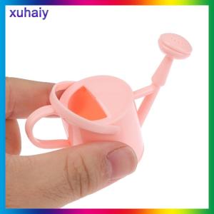 xuhaiy 1Set Dollhouse Miniature Bucket Watering Can Plant Watering Garden Tool Decor
