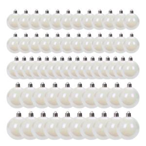 60pcs PVC sắc màu Spheres đồ trang trí trang sức rẻ tiền trang trí shatterproof Cây giáng sinh orbs cho tiệc tùng lễ hội