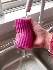 1/3PCS Cleaning Sponge Reusable Wet Duster Super Absorbent Cleaning Sponge Car Detailing Wash Sponge Home Kitchen Glass Cleaning Tool