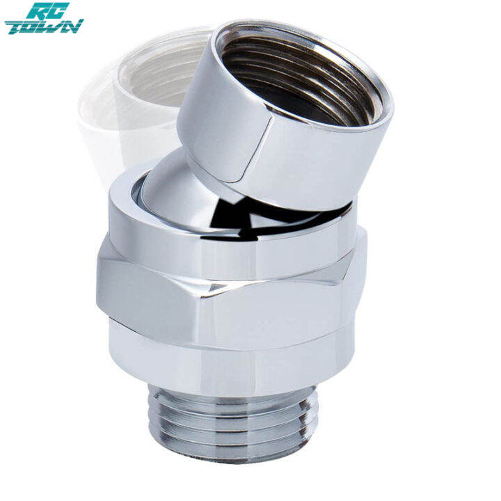 Shower Head Swivel Ball Adapter Shower Connector Ball Joint Adjustable ...