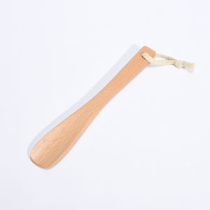 Solid Wood Retro Shoehorn with Long Handle Xd - 2354 | Barangan Berkualiti Reka Bentuk Praktikal Mudah Guna