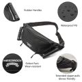 Motorcycle Scooters Safety Belt Rear Seat Passenger Grip Grab Adjustable Waist Pack Rear Seat Safety Handle Bag. 