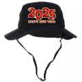 TOPI RIMBA DEWASA HITAM MENYALA ABANGKU KORBAN CENTANG BIRU 2025 MODEL TERBARU CASUAL KOREAN STYLE. 