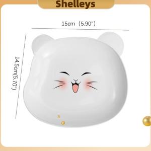 [Shelleys] 1 cái đáng yêu gấu thực phẩm lưu trữ khay trái cây sấy khô Snack tấm món khai vị phục vụ Platter cho Đảng kẹo Pastry Nuts món ăn