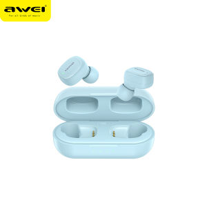 Awei T13 Pro Outdoor Bluetooth Earphones Noise Canceling Stereo Sound Quanlity Wireless Earbuds Touch Control In Ear Headset IPX6 Waterproof Gaming Earphones with Mic Long Standing Life