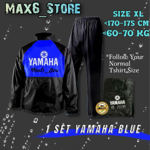 Yamaha Honda Rainsuit Baju Hujan Seluar Raincoat Pants High Quality Rain Coat Suit Hoodie Motorcycle Raincoat Waterproof