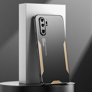 LIANPO For Huawei P20 Lite Huawei P30 Lite P30 Pro P40 Pro Plus P40 Lite P50 Pro P60 Art Phone Case Luxury Aluminum Metal Matte Cover Shockproof Protection For Huawei P30 Pro Case