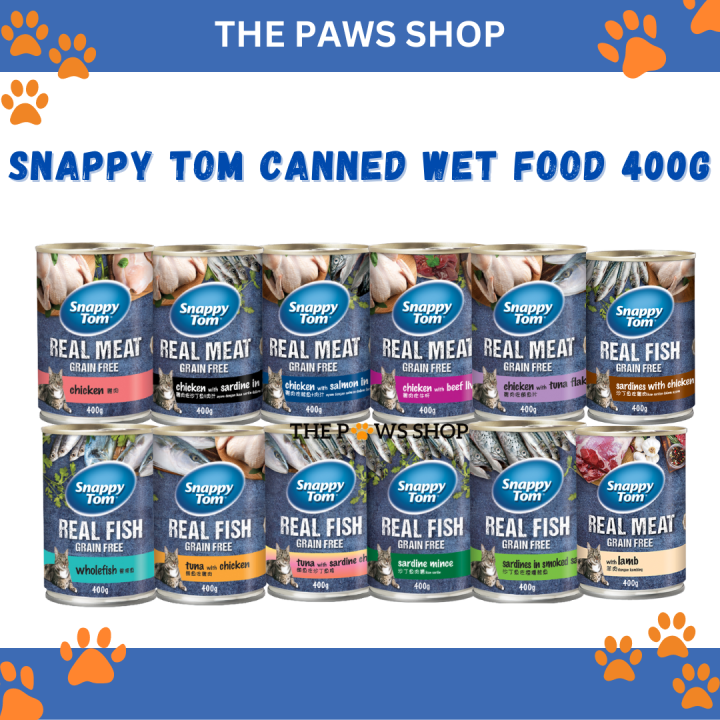 Snappy Tom Cat Wet Food Canned Food 400g | Lazada