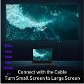 Cáp chuyển đổi HDMI sang HDMI CADKLF Baseus cafule 4K HD male to 4K HD male adapter cable- hàng chính hãng. 