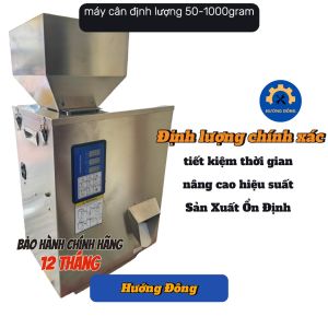 máy cân định lượng hạt bột cà phê. máy cân 50-1000gram
