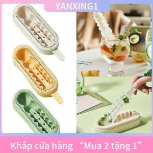 [COD] YANXING1 Silicone Ice POPSICLES khuôn kem khuôn DIY Ice Pop khuôn tự chế Popsicle khuôn hình dạng Ice Popsicle maker Ice Pop khuôn mẫu