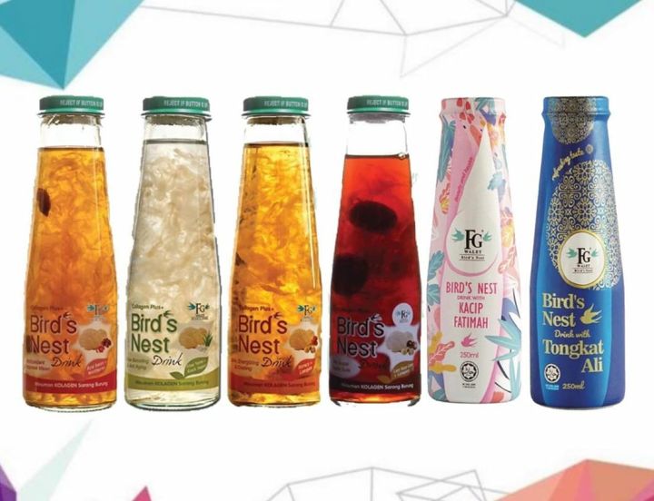 FG Walet Collagen Plus Bird's Nest Drink (1 bottle x 250ml) Lazada