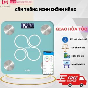 Cân Điện Tử Đo Sức Khỏe Bluetooth Đo 21 Chỉ Số Cơ Thể Kết Nối APP Với Điện Thoại Sử Dụng 18 Ngôn Ngữ