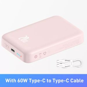 Baseus powerbank magnetic mini wireless fast charger 10000 mAh 20W