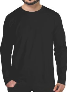 kaos pria dewasa lengan panjang | kaos polos dewasa ukuran m l xl xxl