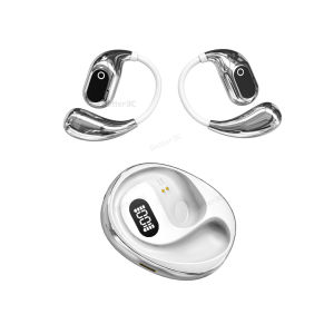 AI Language Translation Earbuds HiFi Stereo Sound Music Bluetooth Headphone With LED Display Charging Case Sport Travel Business Translator Wireless Headset