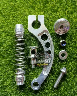 【FREESHIP】CÀNG THẮNG TAKEGAWA - INOX 304 NGUYÊN KHỐI CNC CHO XE MÁY (tặng kèm lò xo)Cong-TAC