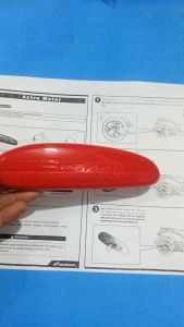 Garnis Aksesoris Tameng Knalpot Honda Scoopy Merah K16