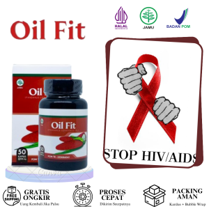 Suplemen Pencegah Hiv Aids Pria/Wanita Infeksi Virus Hiv Meningkatkan Imun Tubuh Dengan Oil Fit Ekstrak Buah Merah Papua