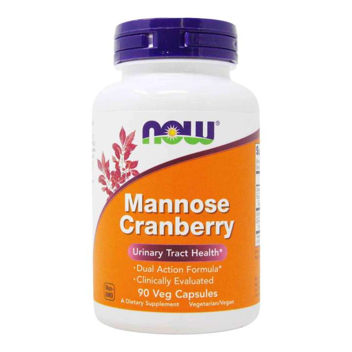 NOW Foods Mannose Cranberry 90 Veg Capsules Lazada PH
