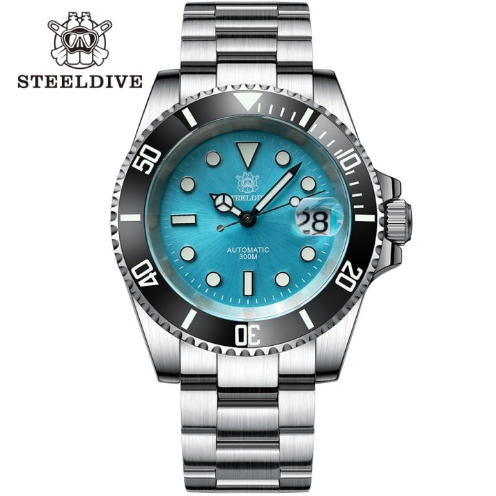 Classic Submariner Style NH35 Automatic Watch With Splash of Seiko Sty – PS  Watch Mods