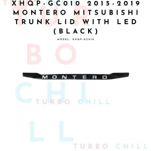 XHQP-GC010 2015-2019 MONTERO MITSUBISHI TRUNK LID WITH LED (BLACK)