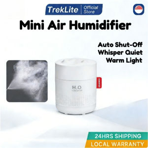 [TrekLite] USB Mini Desktop Humidifier 500ml Auto Shut Off Cool Mist Quiet 2 Modes