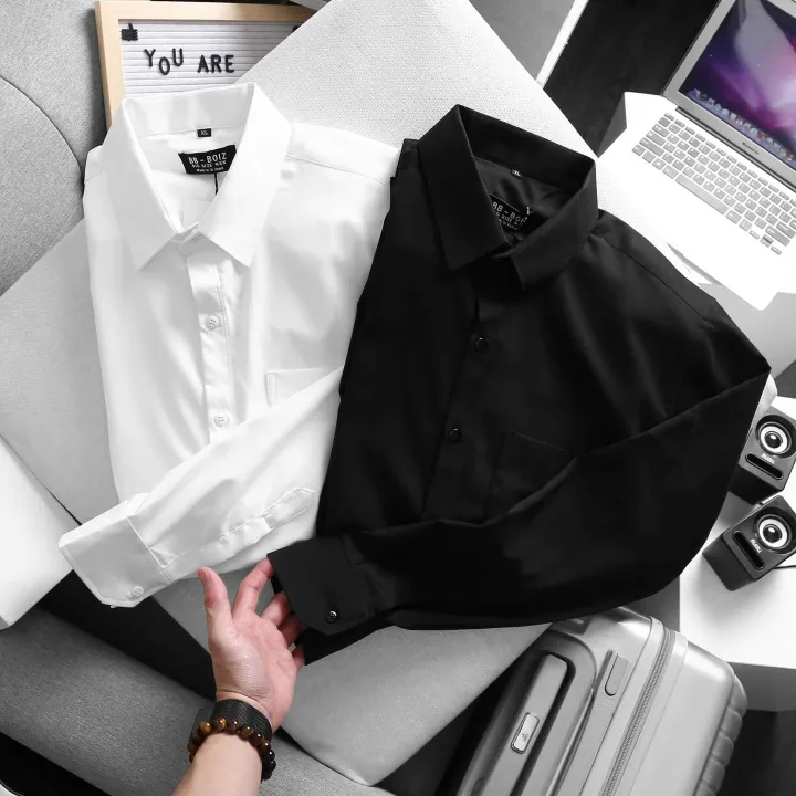 %5BBigSize%5D%20BB%20Boiz%20Mens%20Long/Short%20Sleeve%20Shirt%20White%20and%20Black%20Silk%20Large%20Size%2080kg%20to%20140kg.%20-%20Image%203